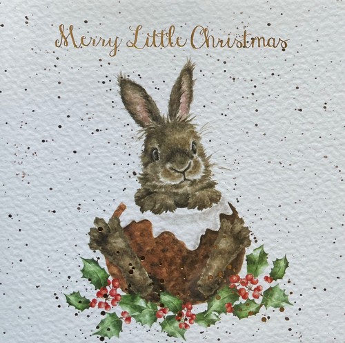 Wrendale foiled christmas card - wrendale,