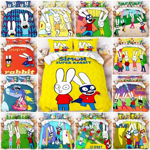 Simon super rabbit duvet cover - duvet,