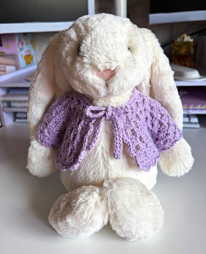 Handmade crochet cardigan for