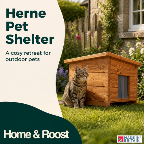 Herne wooden outdoor cat - outdoor,