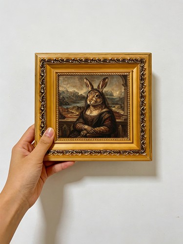 Rabbit mona lisa - mona,