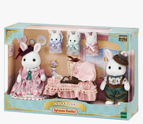 Sylvanian families snow rabbit - families,