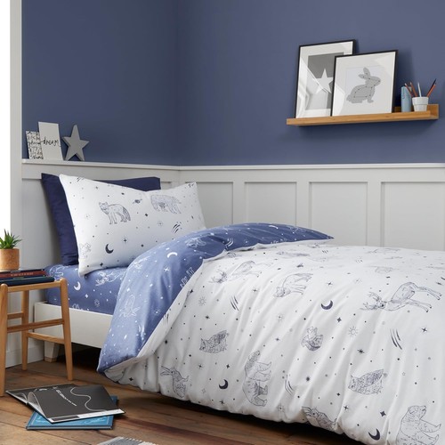 Star rabbit duvet - star,