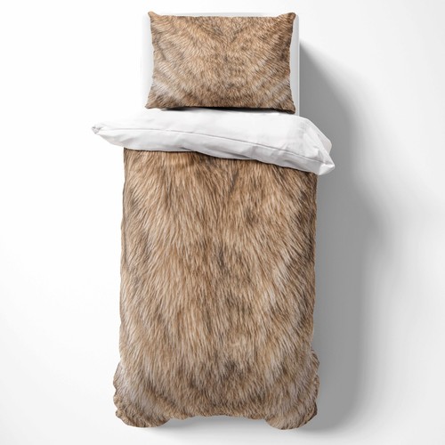 Rabbit fur print single - fur,