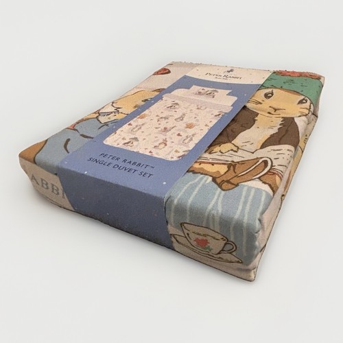 Peter rabbit single duvet set - single,