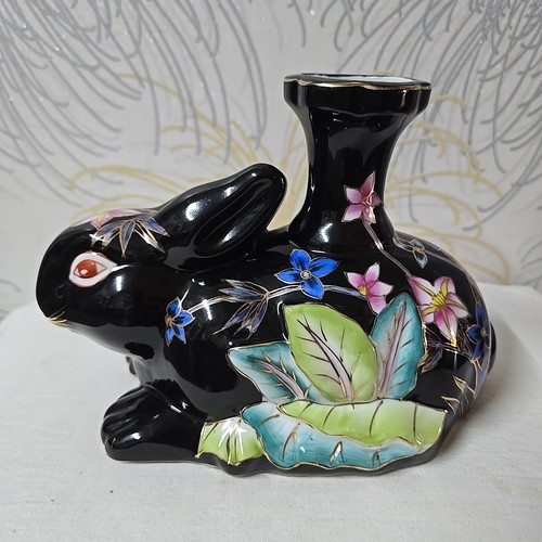 Vintage large ceramic bunny - vintage,