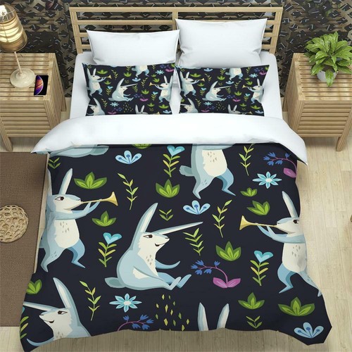 Cartoon rabbit bedding set - rabbit,
