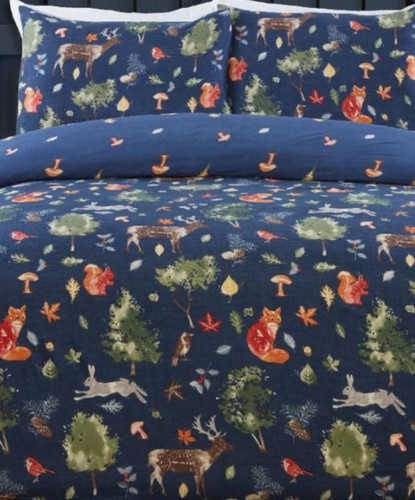 Autumn forest duvet - autumn,