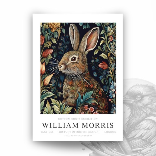 Rabbit william morris - william, inspired