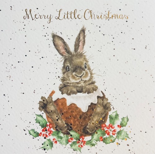 Wrendale foiled christmas card - wrendale,