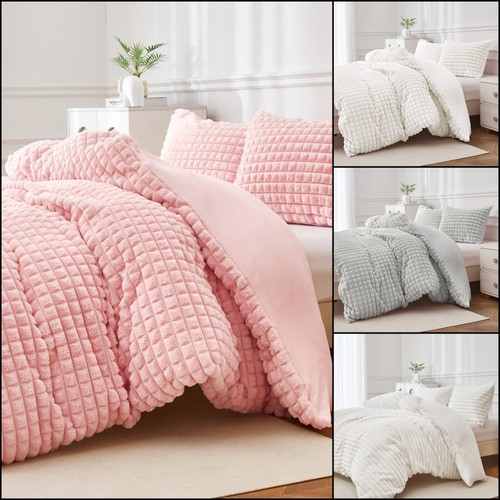 Luxury faux fur duvet cover - luxury,