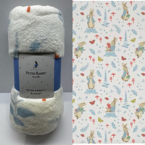 Peter rabbit fleece blanket - peter,