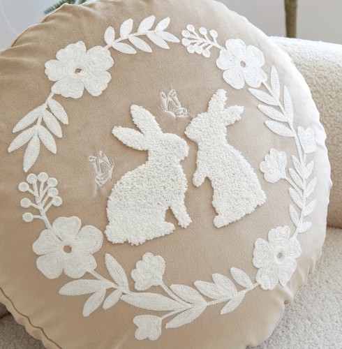 Luxury round cushion with - luxury,