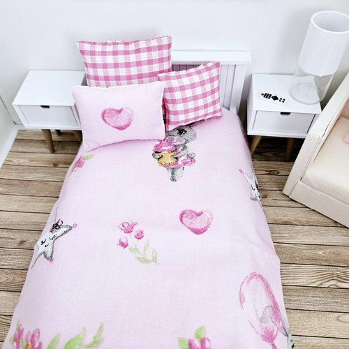 Easter rabbit single bedding - rabbit,