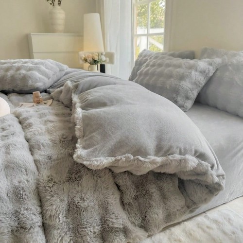 1pc thickened plush duvet - 1pc,