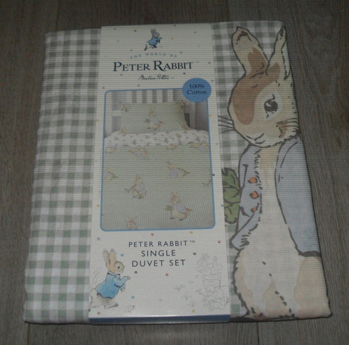 Peter rabbit reversible single - rabbit,