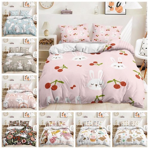 Cartoon bunny bedding set - cartoon,