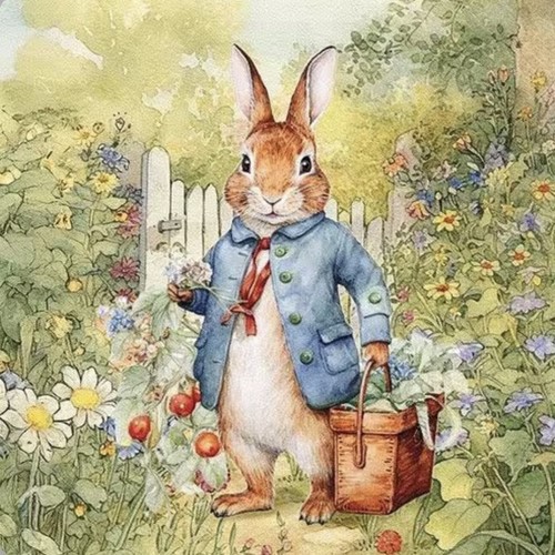 Mister rabbit single paper - 2,